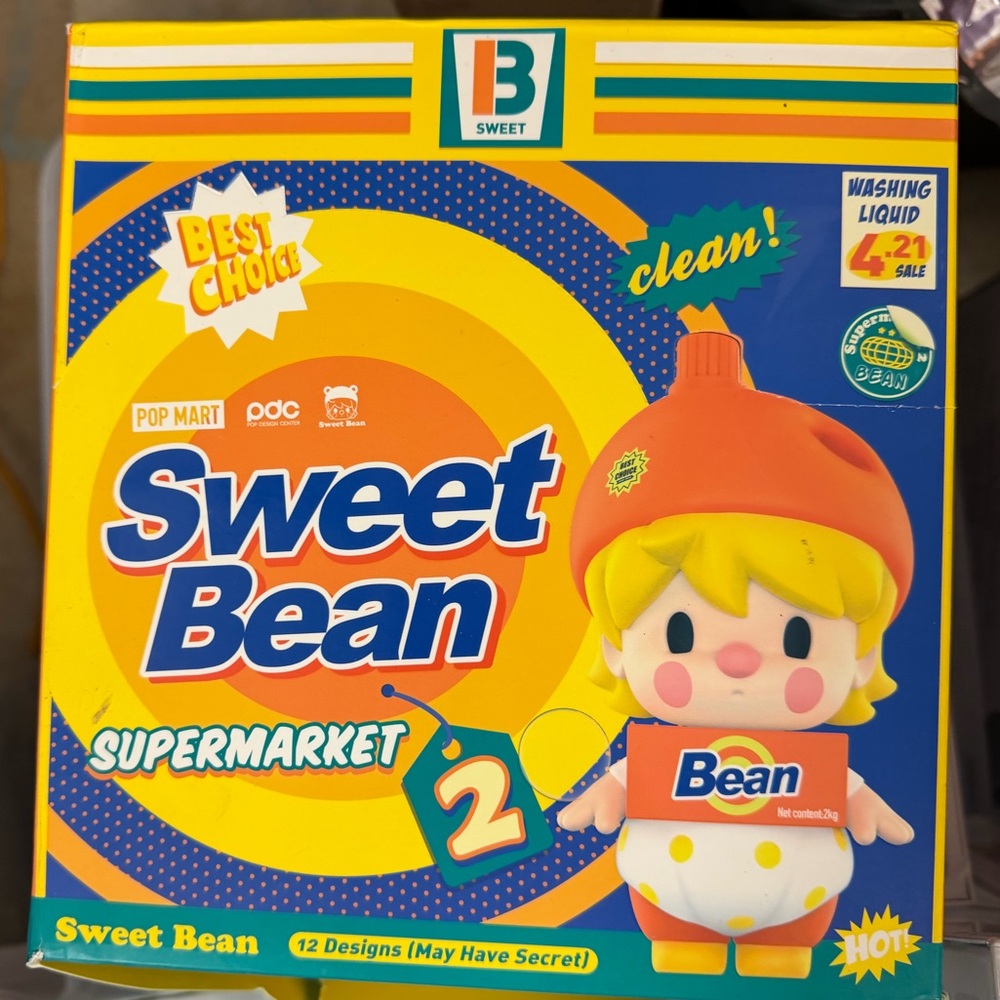 POP MART Sweet Bean Supermarket Series 2, 12PCs Sweet Bean Blind Box Figures - Picture 3 of 10